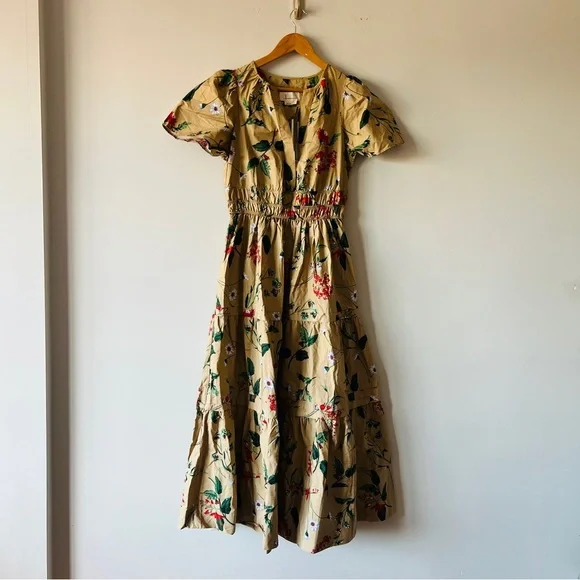 New Anthropologie The Somerset Maxi Dress Size M​ - Picture 2 of 8